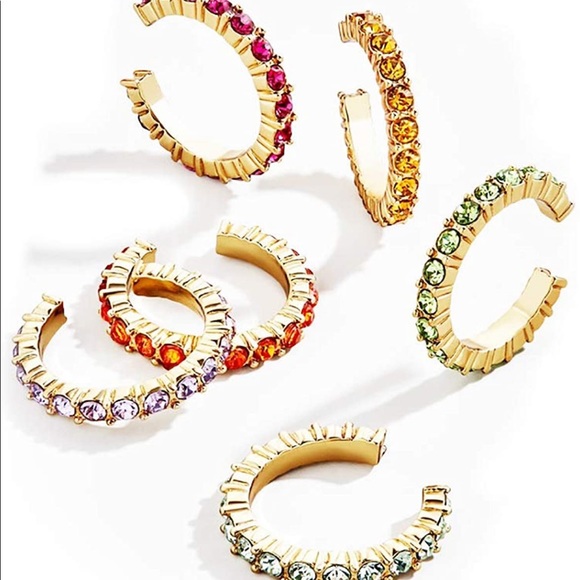 Malinga- set of colorful stones cuffs - Picture 3 of 6